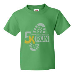 Youth Fruit of the Loom Printed T Shirts - kelly