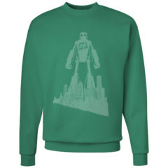 Hanes – Ecosmart® Crewneck Sweatshirt - kelly green