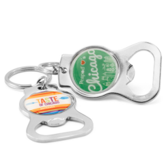 Keychain Bottle Opener with Full Color Dome - keychainbottleopenergroup
