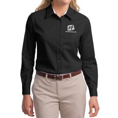 Port Authority Easy Care Dress Shirt - Black