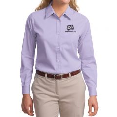 Port Authority Easy Care Dress Shirt - Bright Lavender
