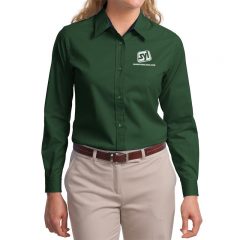 Port Authority Easy Care Dress Shirt - Dark Green