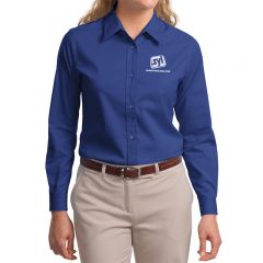 Port Authority Easy Care Dress Shirt - Mediterranean Blue