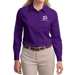 Port Authority Easy Care Dress Shirt - Purple