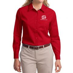 Port Authority Easy Care Dress Shirt - Red