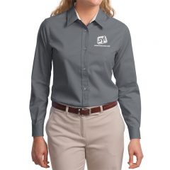 Port Authority Easy Care Dress Shirt - Steel Grey