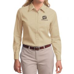 Port Authority Easy Care Dress Shirt - Stone