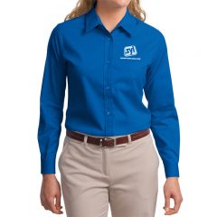 Port Authority Easy Care Dress Shirt - Strong Blue