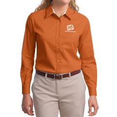 Port Authority Easy Care Dress Shirt - Texas Orange