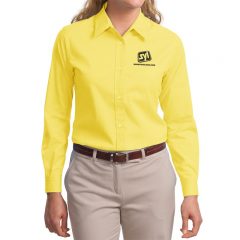 Port Authority Easy Care Dress Shirt - Yellow