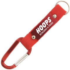 Strap Happy Carabiner Keychain - laj-red-200_1