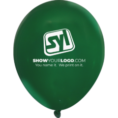 Crystal Latex Balloon – 9″ - latexballoonforestgreen