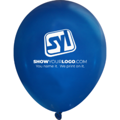 Crystal Latex Balloon – 9″ - latwxballoonmidnightblue