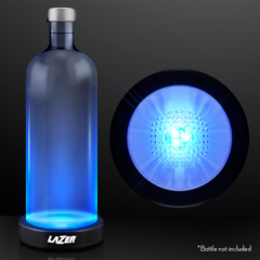 LED Bottle Glorifier/Vase Base - ledbottleglorifierblue