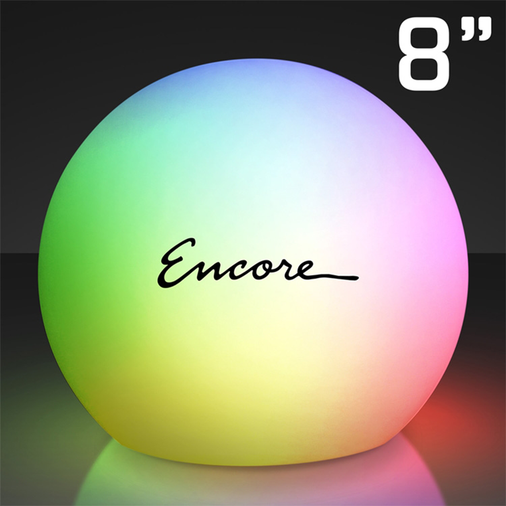 LED Orb Deco Ball – 8″ - leddecoball
