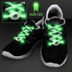 Light Up Shoelaces - ledlacesgreen