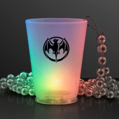 Light Up Shot Glass Necklace - ledshotglassmulticolor