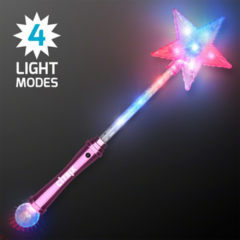 LED Super Star Wand - ledsuperstarwandpink