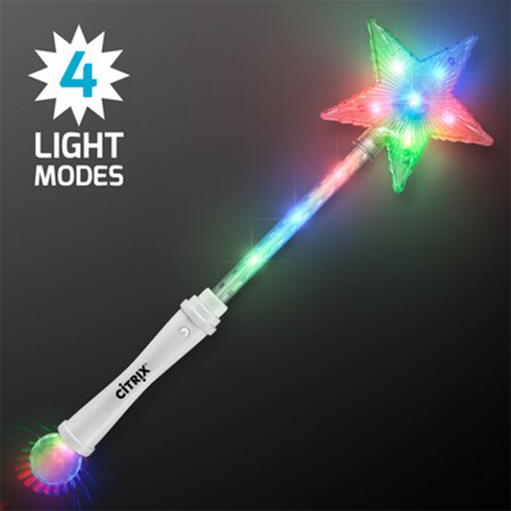 LED Super Star Wand - ledsuperstarwandwhite