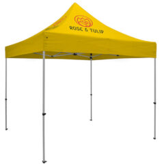 Premium 10′ Tent Kit (Two Location, Full-Color Imprints) - lemon