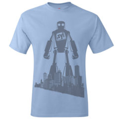 Hanes ComfortSoft® Tagless T-Shirt - light blue