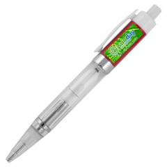 White LED Light Up Pen - lightuppenred