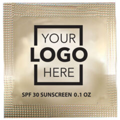 Small Sunscreen Packets SPF30 - lk1430-gold