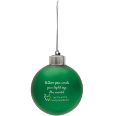Ornament – Light Up Shatter Resistant - lusrorngreen