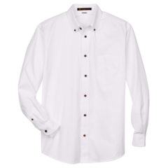 Harriton Long Sleeve Oxford Dress Shirt - m500_20_z_FF