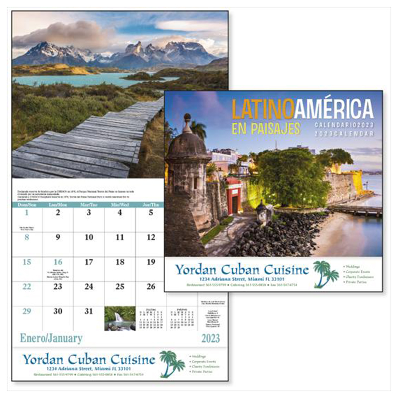 Latin America Wall Calendar - main