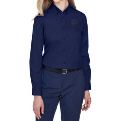 Core 365 Ladies’ Operate Long-Sleeve Twill Shirt - main