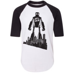 Youth Augusta Sportswear Three-Quarter Sleeve Baseball Jersey