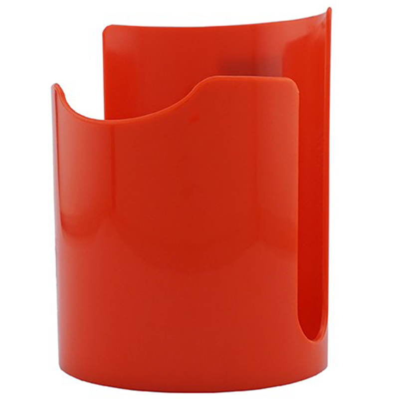 Magnetic Cup Caddy – Red Plastic, Holds Your Favorite Beverage Close At Hand