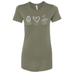 Bella + Canvas – Women’s The Favorite Tee - militarygreen
