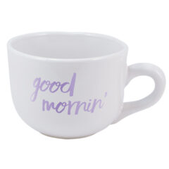 Latte Cup Ceramic 24 oz. White - mug