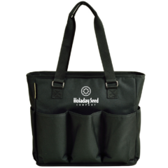 Multi Pocket Large Cooler Tote - multipocketlargecoolertoteblack