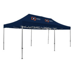 Premium Tent Kit – 2 Location Imprint – 10′ x 20′ - navy