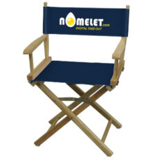 Table-Height Director’s Chair - navy1