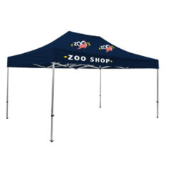 Premium Tent Kit – 3 Location Imprint – 15′ - navy2
