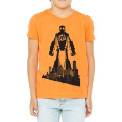 Bella + Canvas – Youth Unisex Jersey Short Sleeve Tee - neonOrange