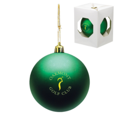 Ornament – Shatter Resistant - orngreen