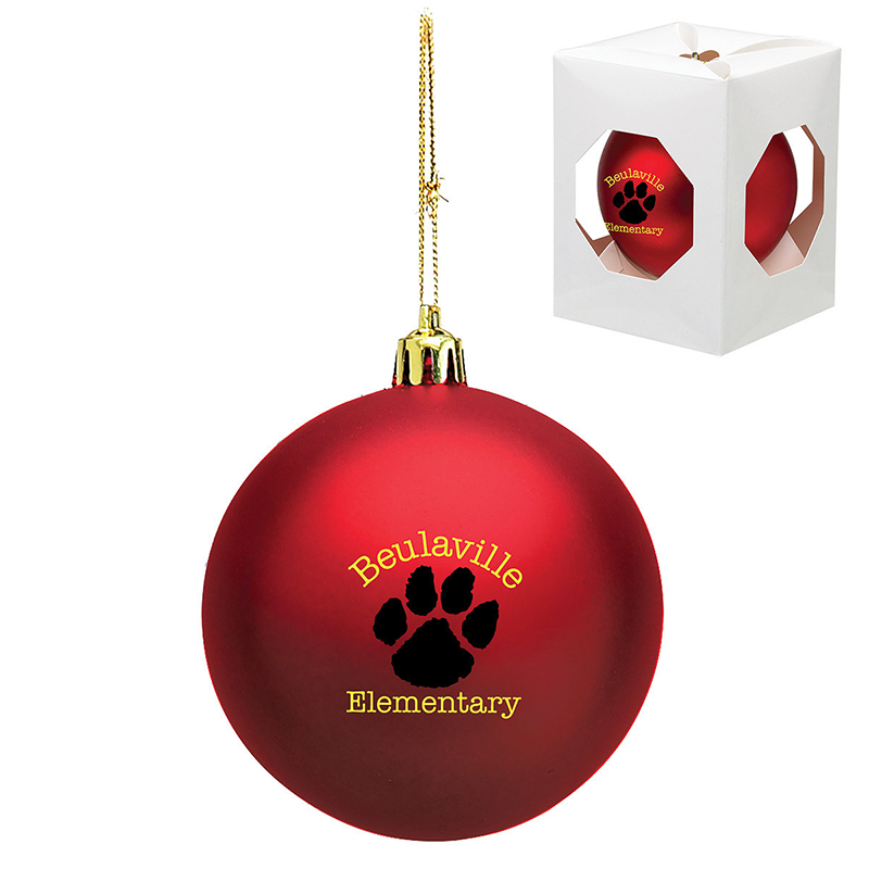 Ornament – Shatter Resistant - ornred
