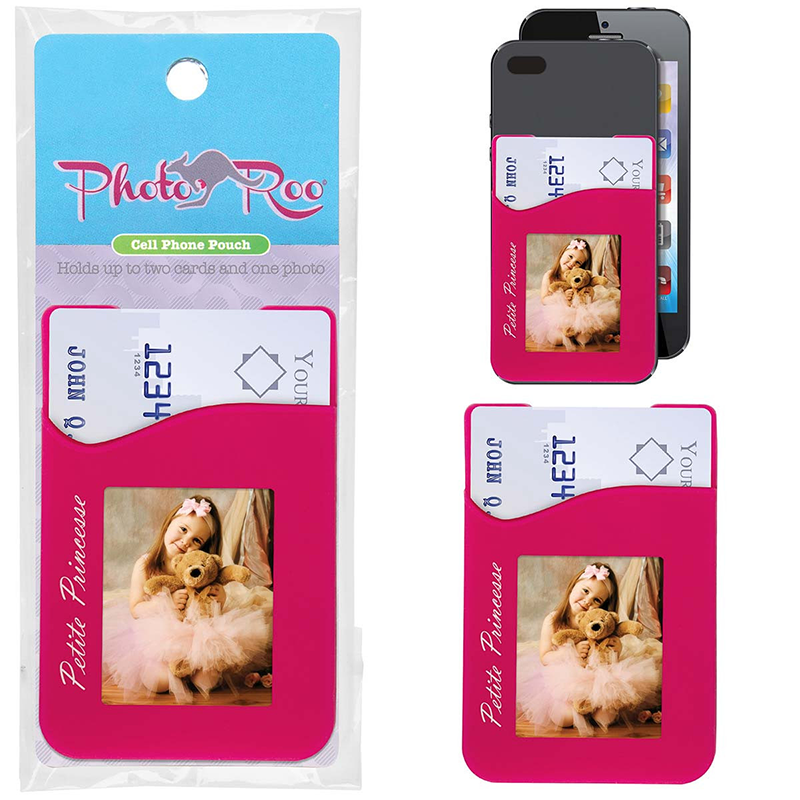 PhotoRoo™ Cell Phone Pouch - photoroopink