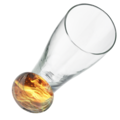 Pilsner Glass – 16 oz - pilsner bottom