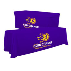 Convertible Table Throw – 6′ – 8′ - purple