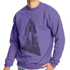 Hanes – Ecosmart® Crewneck Sweatshirt - purple