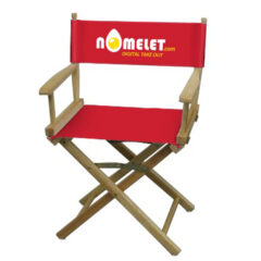 Table-Height Director’s Chair - red