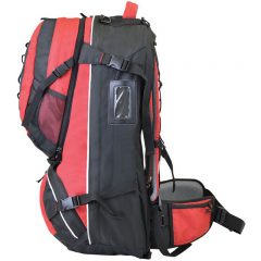 Urban Peak Trekker Backpack (45/10L) - Red Side