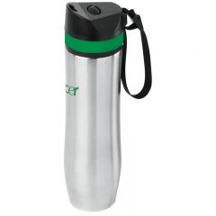 Persona Stainless Steel Vacuum Water Bottle – 20 oz - Green