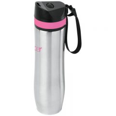 Persona Stainless Steel Vacuum Water Bottle – 20 oz - Pink